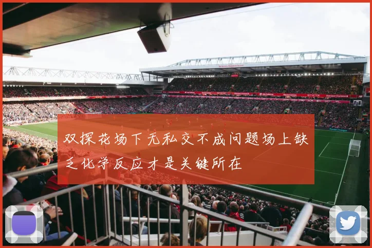双探花场下无私交不成问题场上缺乏化学反应才是关键所在